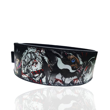 Demon Slayer Powerlifting lever belt, Demon Slayer Weightlifting belt, Leather belt, Deadlifting belt, Bodybuilding belt, custom Lift belt , Squat belt, Powerlifting, Weightlifting, weight lift belt, Lever belt, Demon Slayer