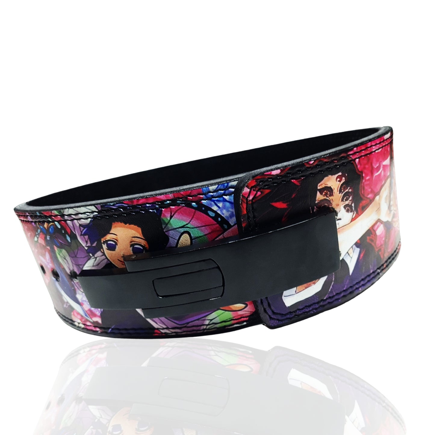 Demon Slayer Powerlifting lever belt, Demon Slayer Weightlifting belt, Leather belt, Deadlifting belt, Bodybuilding belt, custom Lift belt , Squat belt, Powerlifting, Weightlifting, weight lift belt, Lever belt, Demon Slayer Deadlifting belt, Bodybuilding belt