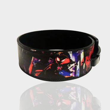 Spider man weightlifting gym belt powerlifting lever belt Custom lift belt gym belt