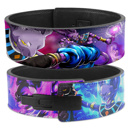 Dragon ball, beerus, Vegeta, Goku, vegeta powerlifting lever belt, Custom Goku weight lift belt, weightlifting belt, Dragon ball Super, Goku Ultra instinct, Goku gym belt, Squat belt, powerlift belt