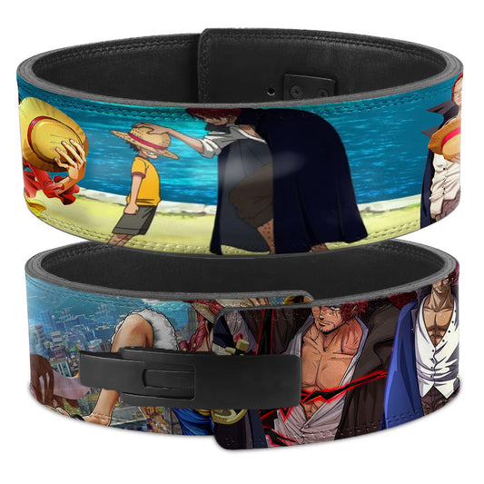 One piece Shanks and luffy Emperor weight lift belt, Shanks Lever belt, Shanks Custom Lever belt, One piece Luffy Gym Belt, One piece Luffy Squat belt, One piece powerlift belt, One piece Nika Powerlifting belt, One piece Luffy weightlifting belt