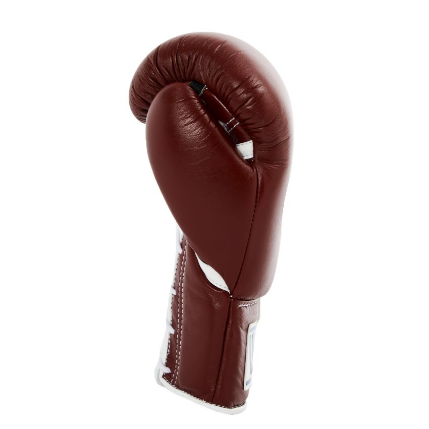Custom Winning Training boxing gloves Leather Lace up - Velcro