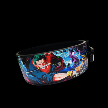 One Piece Roronoa Zoro powerlifting lever belt, weight lift belt, Zoro weightlifting belt, Lever Belt, gym Squat belt, Custom lift belt, Father's Day gifts, Birthday Gifts