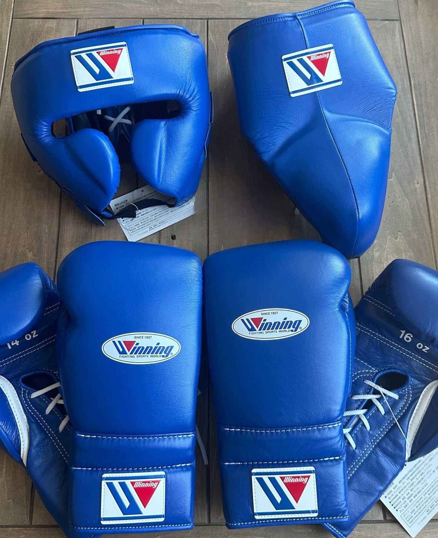 Winning Boxing Glove set, Winning Boxing gear, Blue winning boxing set Winning Lace up Boxing Glove set, Boxing Glove set, Winning boxing gear set, PF Fitness Gear, Winning set, PF FITNESS GEAR winning gear, winning Boxing Glove, Winning groins, Winning head Gear