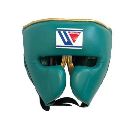 Winning Head Gear, Green Winning Protection Gear, Winning Head protectors, Winning face protectors