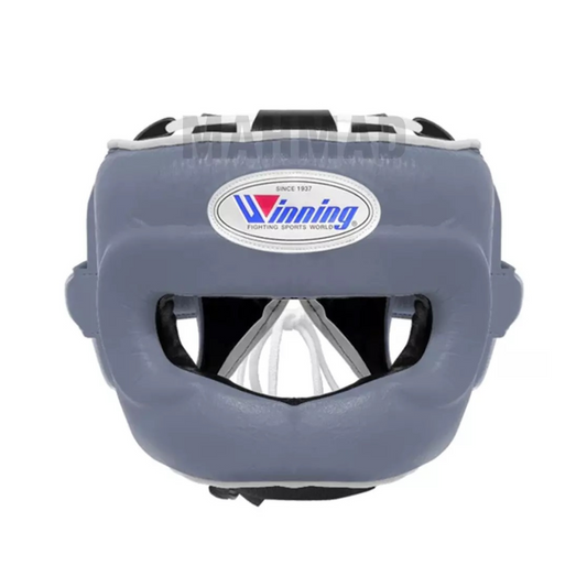 Winning Head Gear, Grey Winning Protection Gear, Winning Head protectors, Winning face protectors, Winning boxing gear, Winning, PF Fitness Gear, PFFITNESSGEAR, winning Boxing Glove