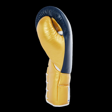 Golden Navy Winning boxing gloves, Winning Lace up Boxing Glove, Boxing gloves, Christmas gift for men's, Thanksgiving gifts for him