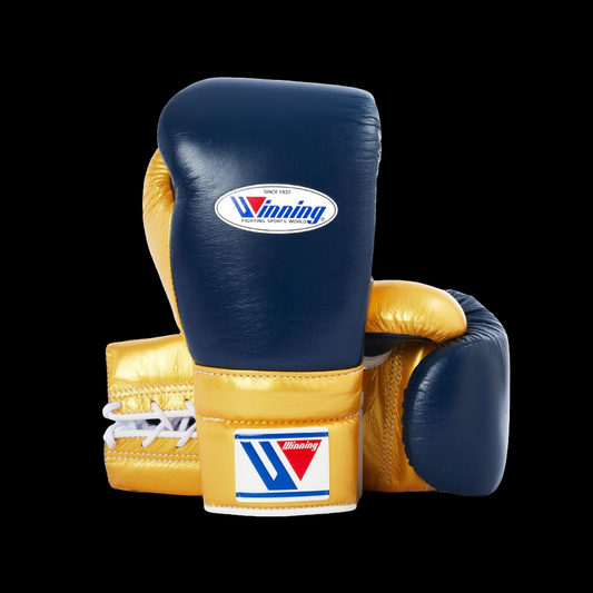 Golden Navy Winning boxing gloves, Winning Lace up Boxing Glove, Boxing gloves, Christmas gift for men's, Thanksgiving gifts for him