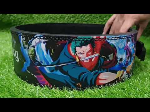 One Piece Roronoa Zoro powerlifting lever belt, weight lift belt, Zoro weightlifting belt, Lever Belt, gym Squat belt, Custom lift belt, Father's Day gifts, Birthday Gifts