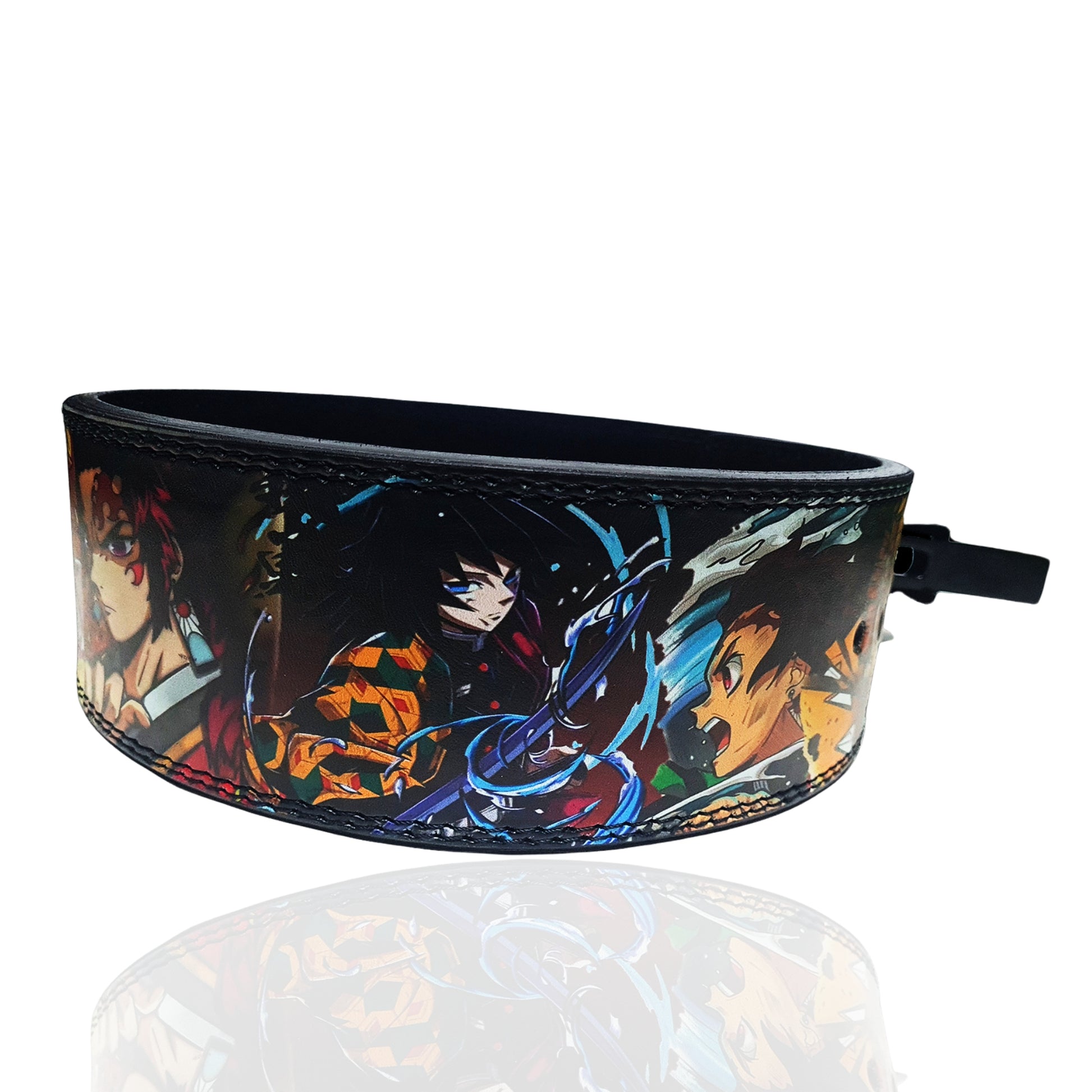 Demon Slayer Powerlifting lever belt, Demon Slayer Weightlifting belt, Leather belt, Deadlifting belt, Bodybuilding belt, custom Lift belt , Squat belt, Powerlifting, Weightlifting, weight lift belt, Lever belt, Demon Slayer