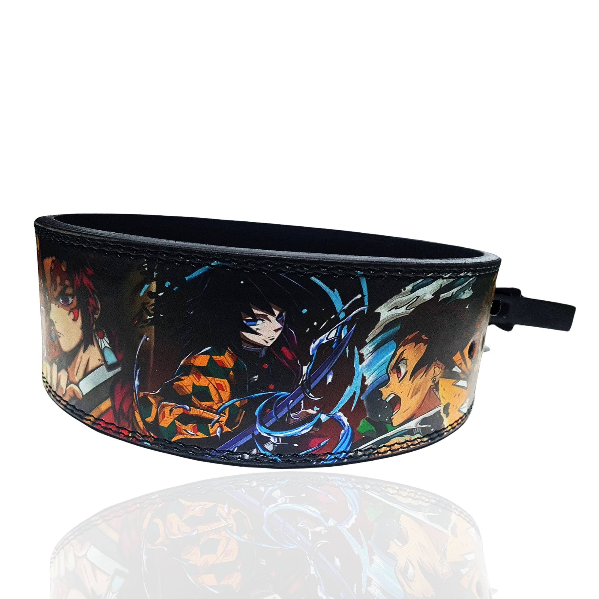 Demon Slayer Powerlifting lever belt, Demon Slayer Weightlifting belt, Leather belt, Deadlifting belt, Bodybuilding belt, custom Lift belt , Squat belt, Powerlifting, Weightlifting, weight lift belt, Lever belt, Demon Slayer