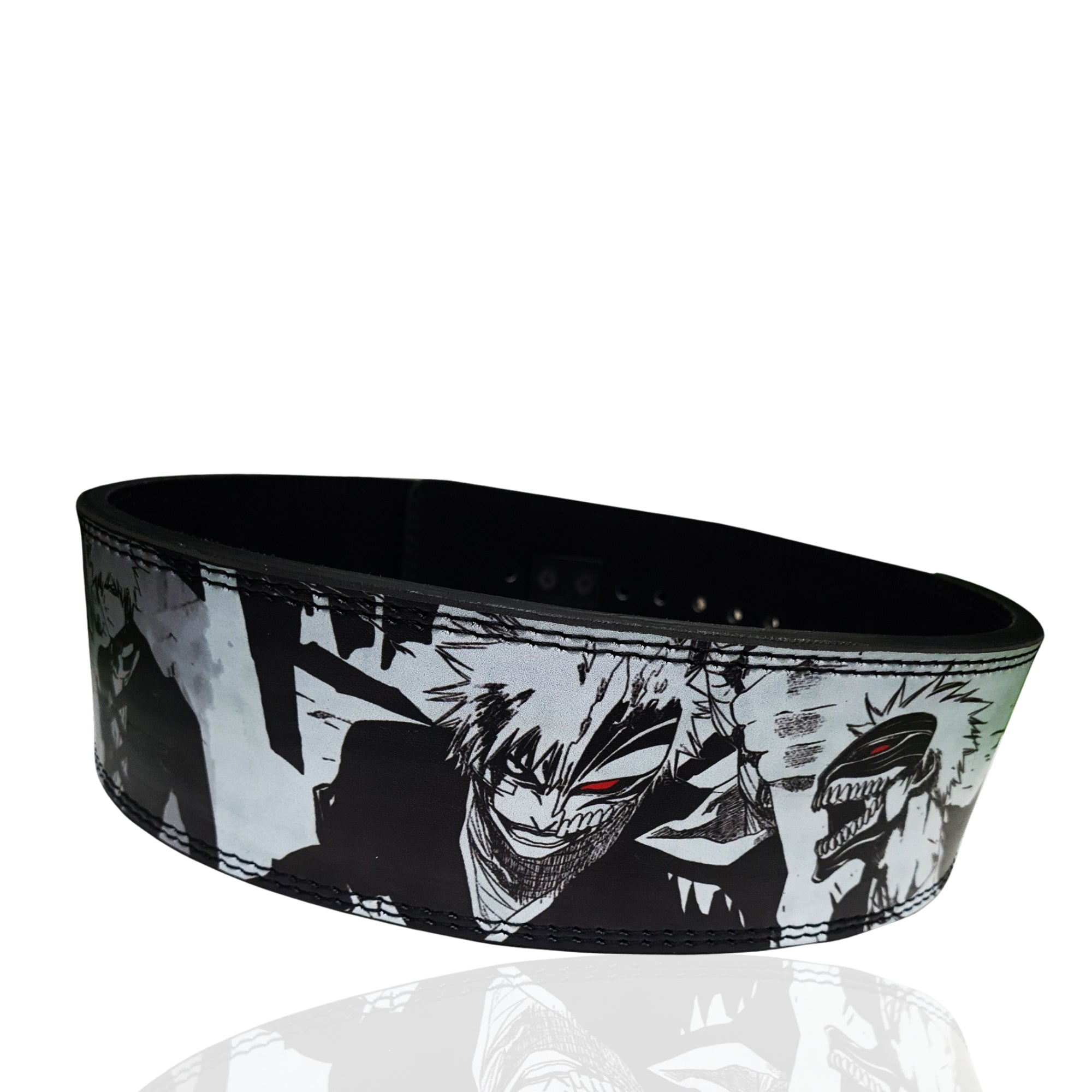 Bankai Bleach Powerlifting belt, Bleach Custom lift belt, Bleach Weightlift Belt, Bleach Weightlifting Belt, Bleach Lever Belt, ichigo bankai powerlift belt, Ichigo Kurosaki, Bleach gym belt, Bleach Deadlift belt