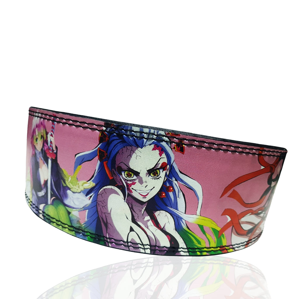 Demon Slayer Powerlifting lever belt, Demon Slayer Weightlifting belt, Leather belt, Deadlifting belt, Bodybuilding belt, custom Lift belt , Squat belt, Powerlifting, Weightlifting, weight lift belt, Lever belt, Demon Slayer Deadlifting belt, Bodybuilding belt