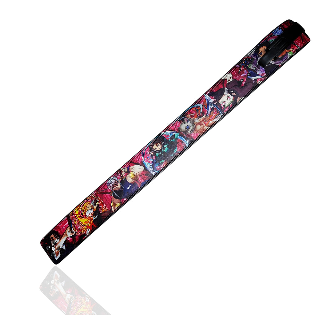 Demon Slayer Powerlifting lever belt, Demon Slayer Weightlifting belt, Leather belt, Deadlifting belt, Bodybuilding belt, custom Lift belt , Squat belt, Powerlifting, Weightlifting, weight lift belt, Lever belt, Demon Slayer Deadlifting belt, Bodybuilding belt