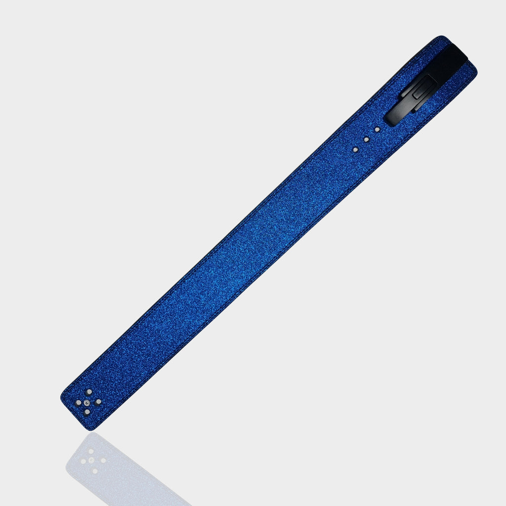 Blue Sparkling Weightlifting belt, Custom weight lift belt, father's day Gifts for friend, Gifts for dad, Powerlifting lever belt, Deadlift belt, Squat belt , Gym belt