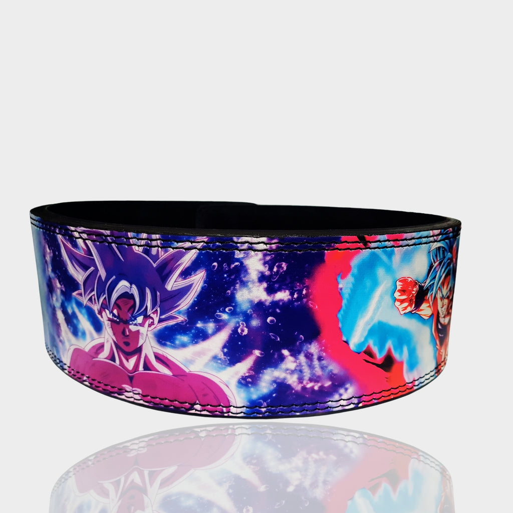 Goku powerlifting lever belt, Custom Goku weight lift belt, weightlifting belt, Dragon ball Super,  Goku Ultra instinct, Goku gym belt, Squat belt, powerlift belt