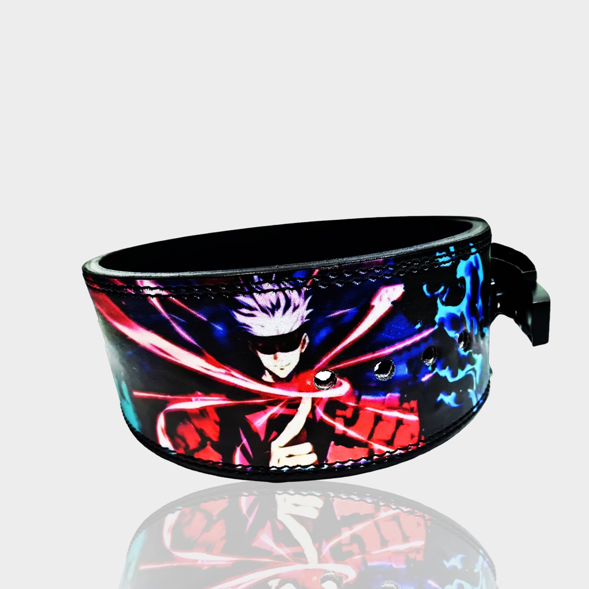 Powerlifting lever belt, weightlifting belt, Jujutsu Kaisen, Itadori, weight lift belt, custom lift belt, squat belt, gym belt,  Gifts for dad, fathers day Gifts , Dead Lifting belt