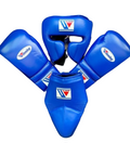 Affordable Winning boxing gloves set Blue leather 