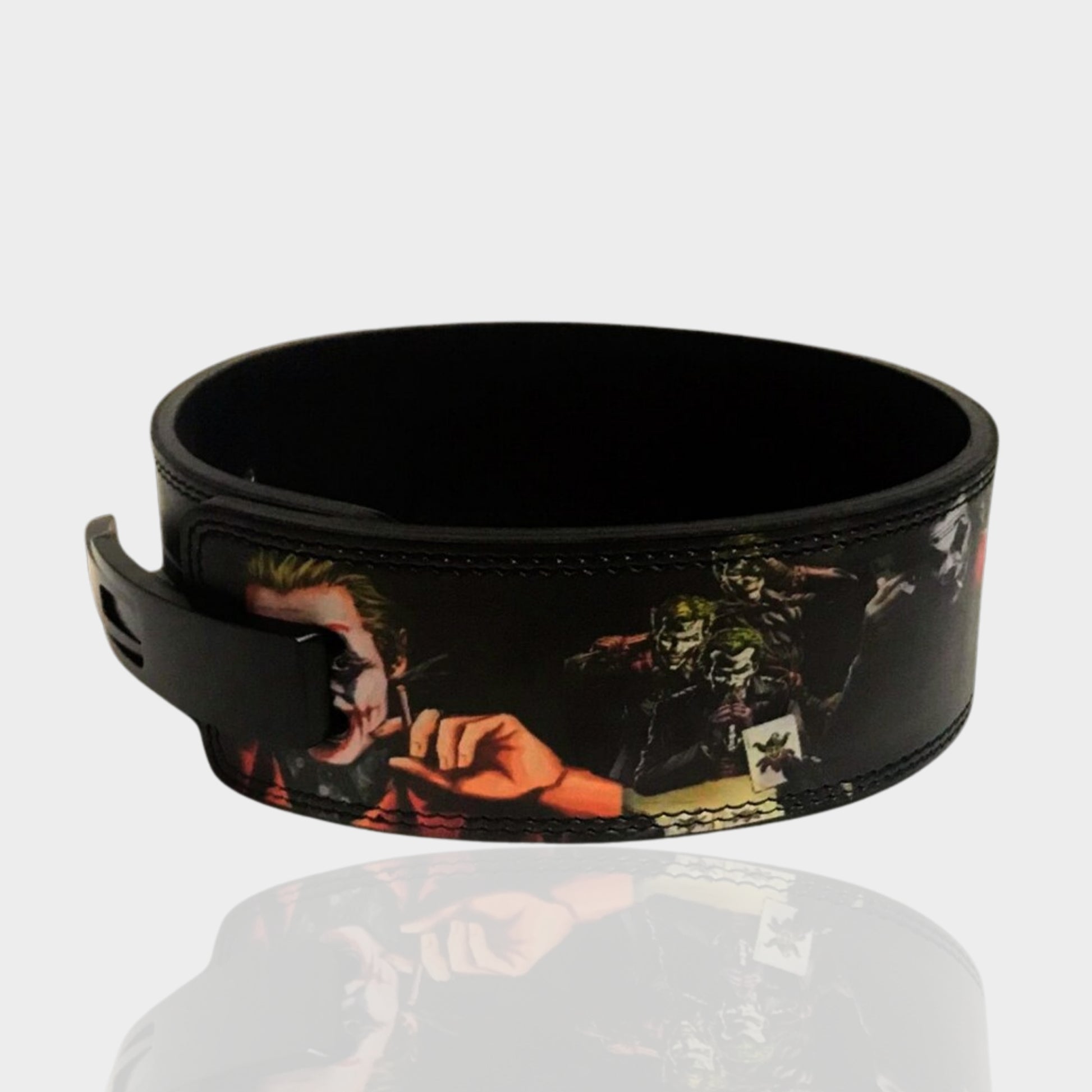Batman Joker powerlifting lever belt, Weight lift Belt, Lever Belt, Gym belt, Weightlifting Belt, Custom lift belt, Gym belt, Custom Joker Squat belt