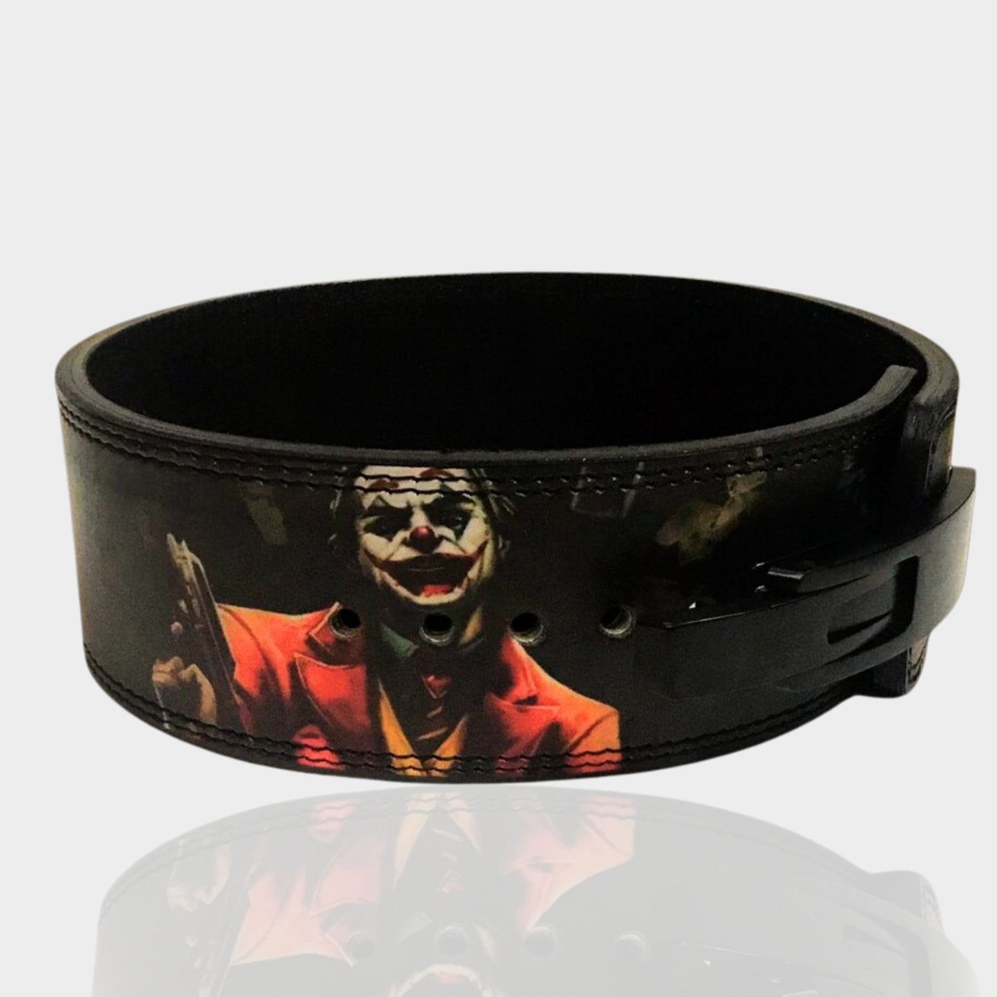 Batman Joker powerlifting lever belt, Weight lift Belt, Lever Belt, Gym belt, Weightlifting Belt, Custom lift belt, Gym belt, Custom Joker Squat belt