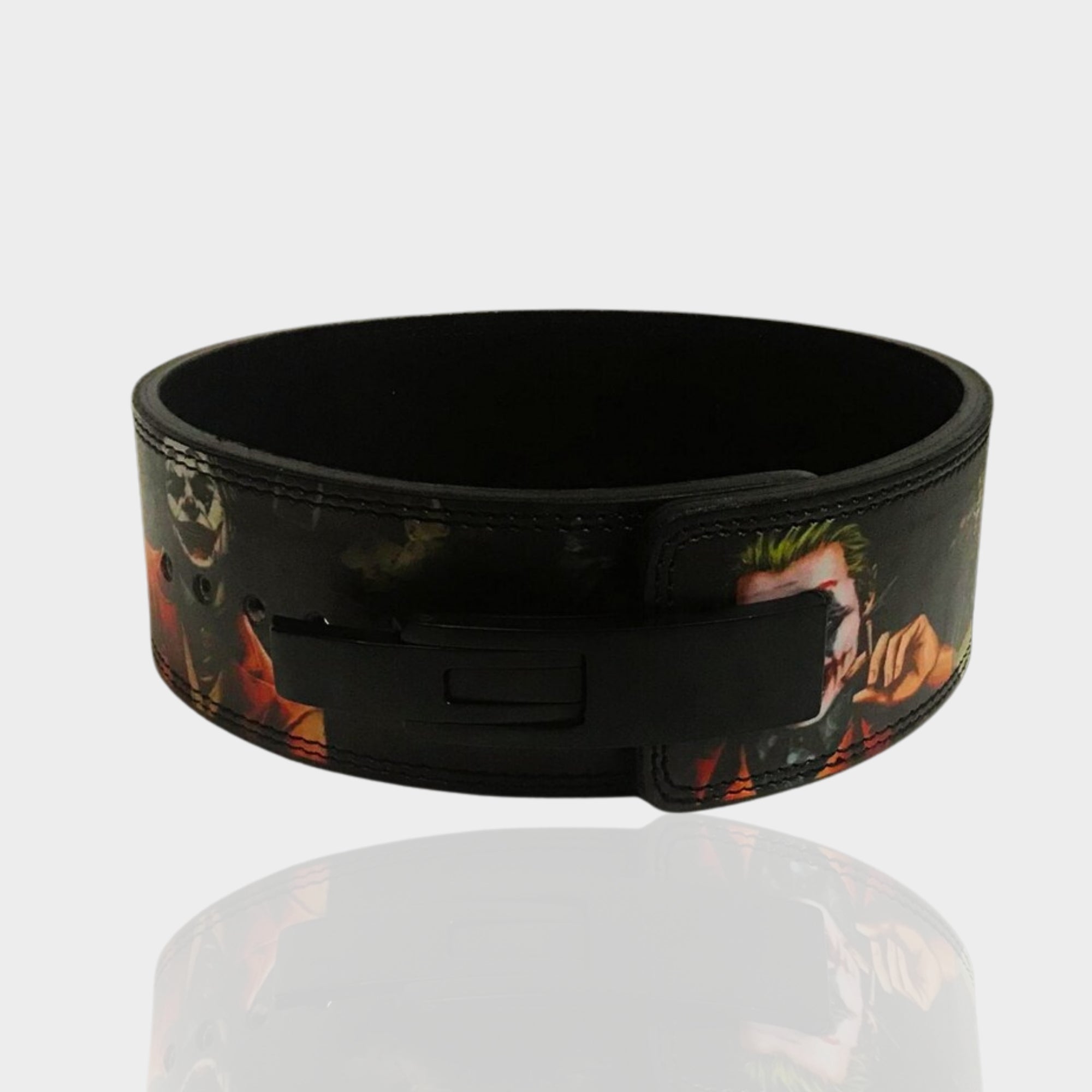 Batman Joker powerlifting lever belt, Weight lift Belt, Lever Belt, Gym belt, Weightlifting Belt, Custom lift belt, Gym belt, Custom Joker Squat belt