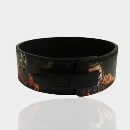 Batman Joker powerlifting lever belt, Weight lift Belt, Lever Belt, Gym belt, Weightlifting Belt, Custom lift belt, Gym belt, Custom Joker Squat belt