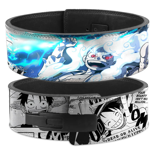 One piece, Luffy Gear 5, Nika weight lift belt, Luffy Nika Lever belt, Luffy Nika Custom Lever belt, One piece Luffy Gym Belt, One piece Luffy Squat belt, One piece powerlift belt, One piece Powerlifting belt, One piece Nika weightlifting belt