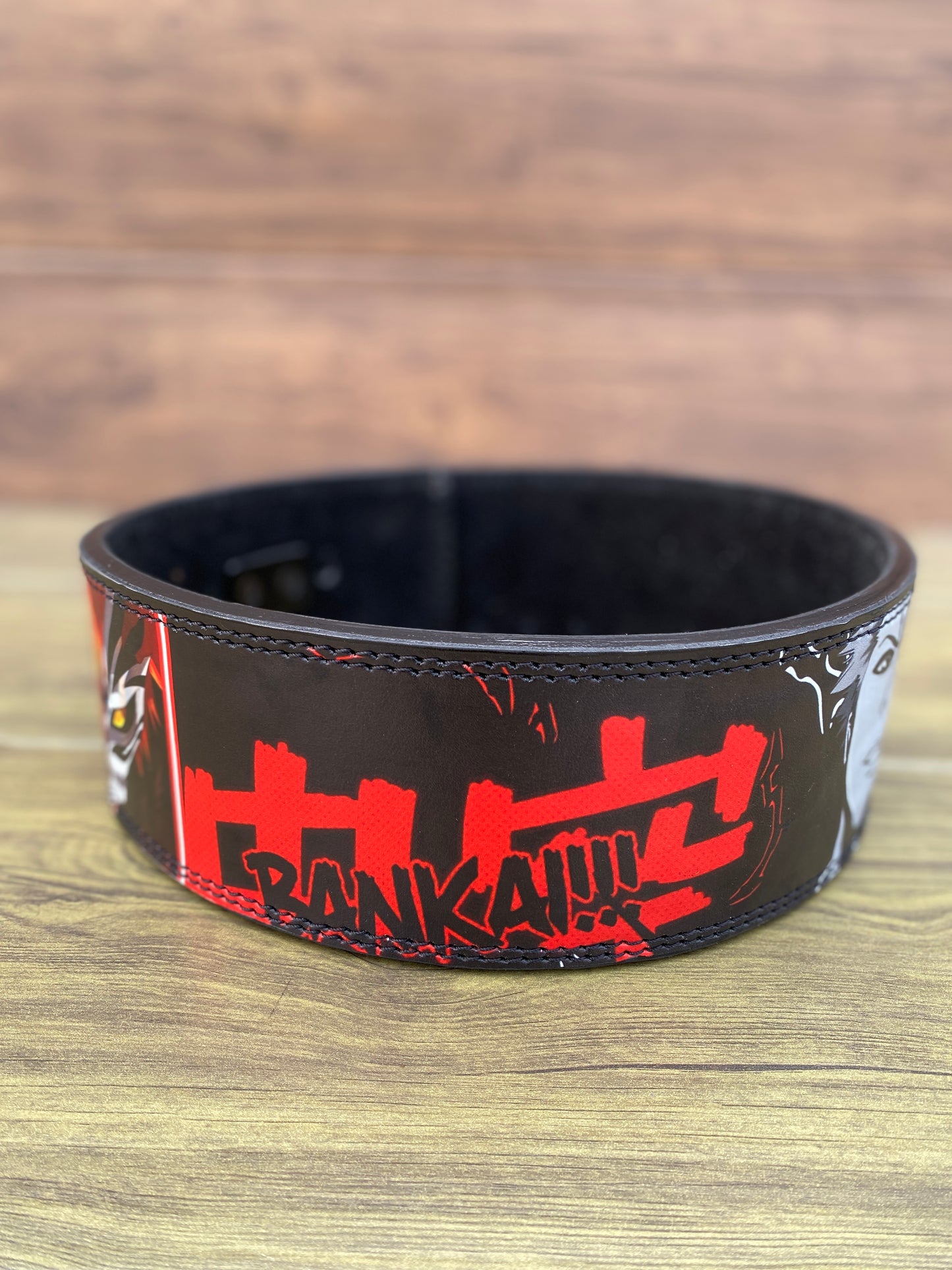 Bleach Powerlifting belt, Ichigo Kurosaki Weight lift Belt, bankai Weightlifting Deadlift Belt, valentine's day Gifts for him, ichigo, gym belt, Deadlift belt