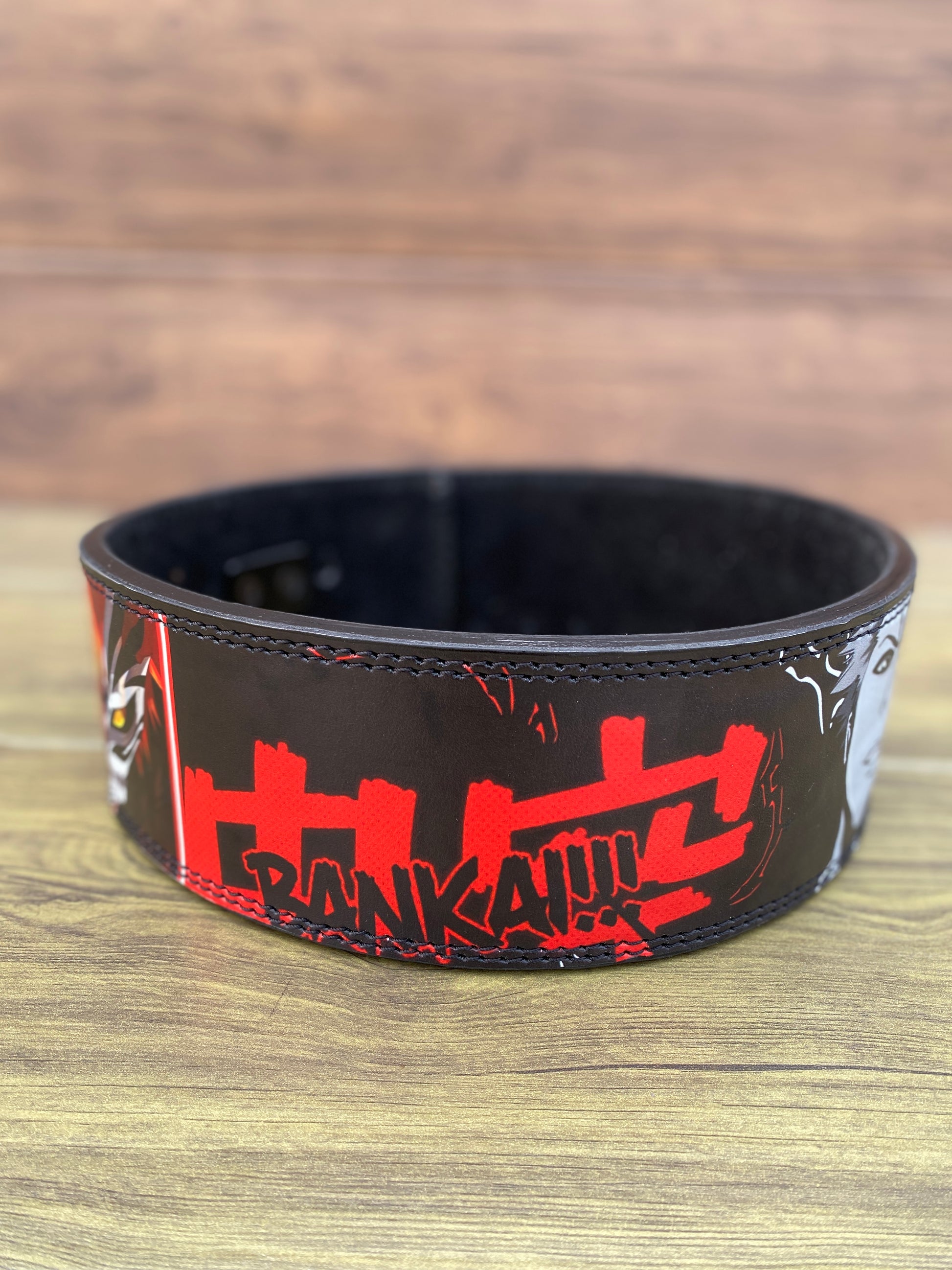 Bleach Powerlifting belt, Ichigo Kurosaki Weight lift Belt, bankai Weightlifting Deadlift Belt, valentine's day Gifts for him, ichigo, gym belt, Deadlift belt