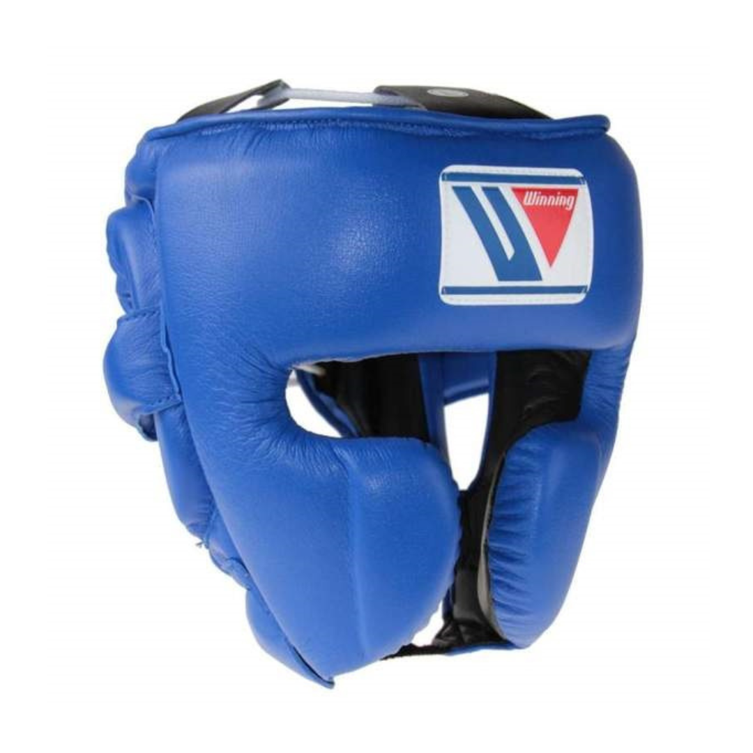 Winning Boxing Head guard face helmet Blue