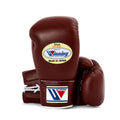 Custom Winning Training boxing gloves Leather Lace up - Velcro