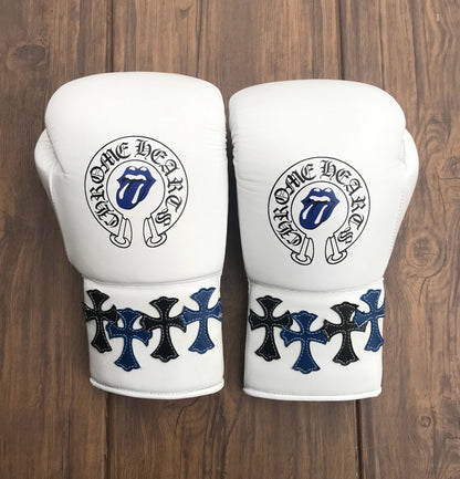 Winning boxing gloves, Winning cross Lace up Boxing Glove, winning cross boxing glove - White Cross