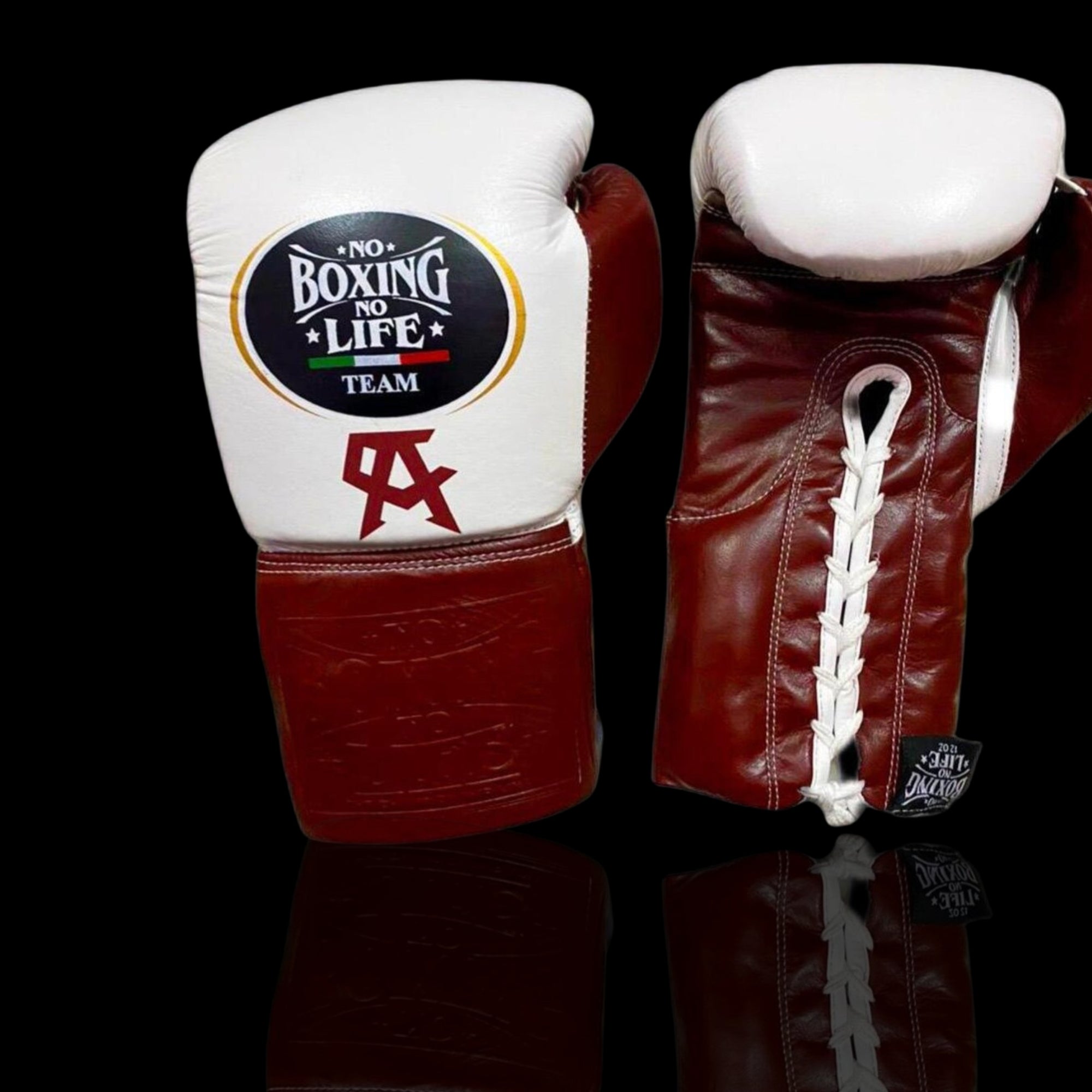No Boxing No Life Canelo Training Gloves Velcro Lace up