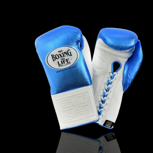 No Boxing No Life Boxing Gloves, NBNL Boxing Gloves, Birthday Gifts for him - Blue White