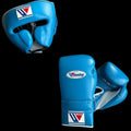 Sky Blue White Winning Boxing Gloves set, Winning Boxing Glove winning head guard, winning boxing set Winning Lace up Boxing Glove set, Boxing Glove set, Winning boxing gear set, PF Fitness Gear