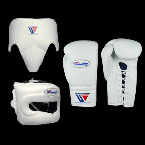 White Winning Boxing set, Winning Boxing gear, Winning Lace up Boxing Glove, Boxing Glove, Winning boxing gear, Winning set gear, winning Boxing Glove, Winning groins, Winning head Gear, winning Boxing Set, Focus pads, Gloves for Gym, Fight Gloves, Gift for Him, Gift for Son, Father days Gift, Black Friday Sale, Christmas Gift, Thanks Giving Gift, New Year Gift, Cyber sale, Valentine Gift, Gift for her, Gift for Daughter, Gym Gift, Fitness Gift, Motivational Gift, Winning Lace-up gloves, Lace-up, Winning