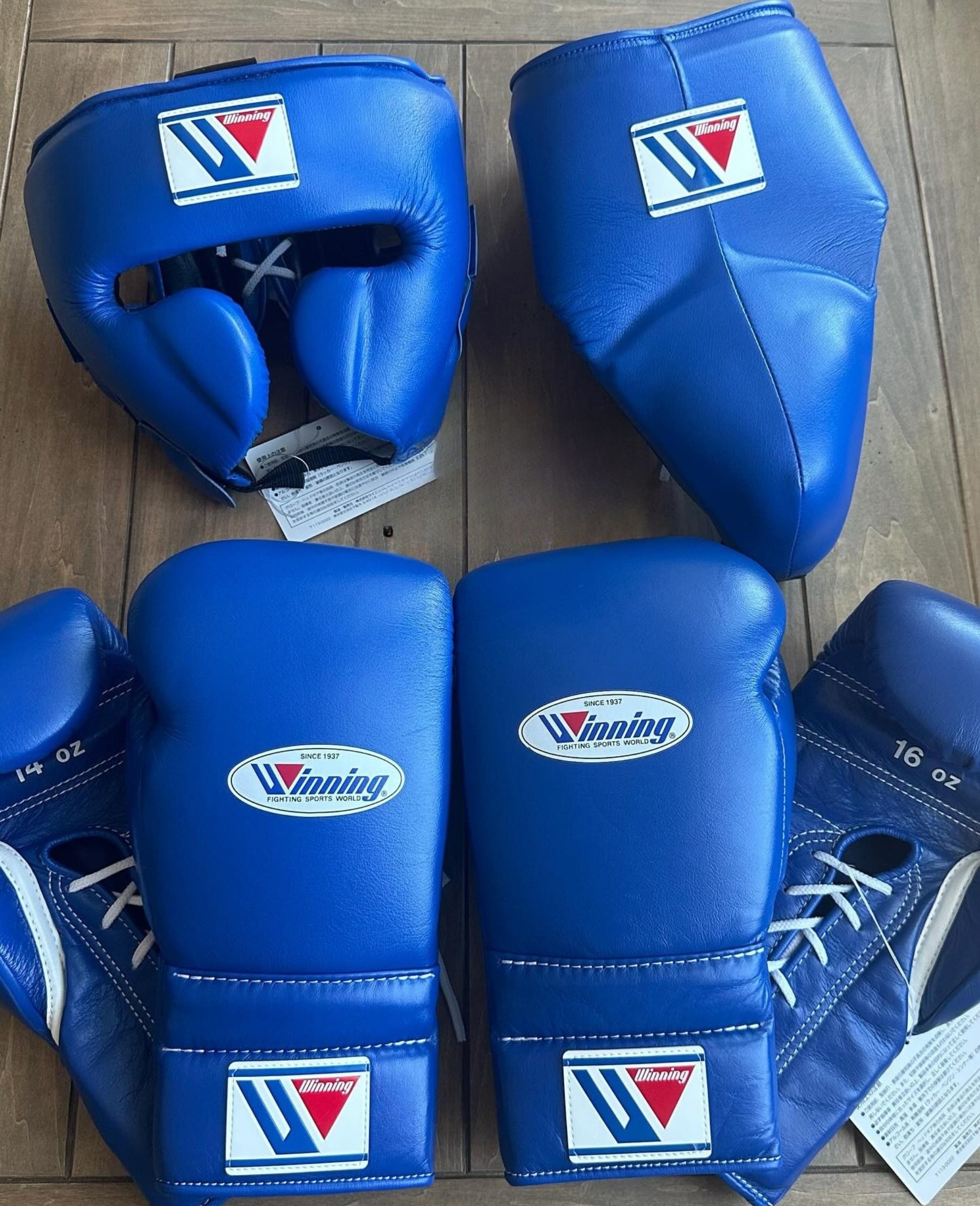 Winning Boxing Glove set, Winning Boxing gear, Blue winning boxing set Winning Lace up Boxing Glove set, Boxing Glove set, Winning boxing gear set, PF Fitness Gear, Winning set, PF FITNESS GEAR winning gear, winning Boxing Glove, Winning groins, Winning head Gear