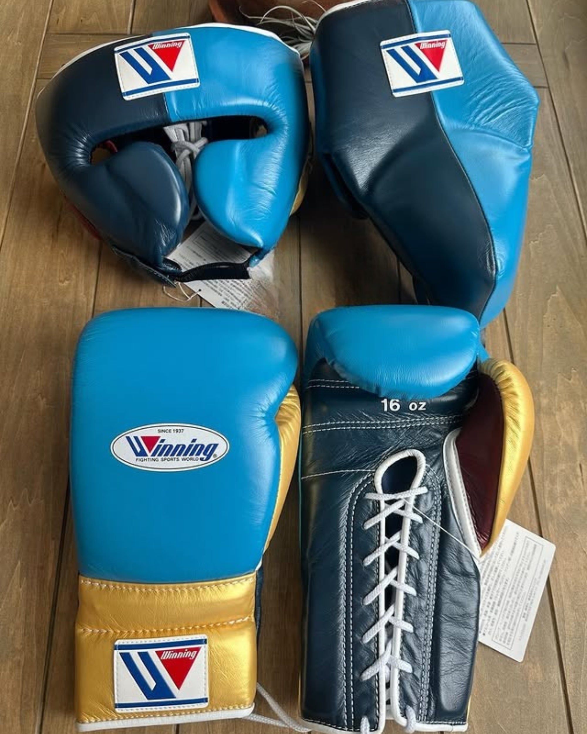 Winning Boxing Glove set, Winning Boxing gear, winning boxing set Winning Lace up Boxing Glove set, Boxing Glove set, Winning boxing gear set, PF Fitness Gear