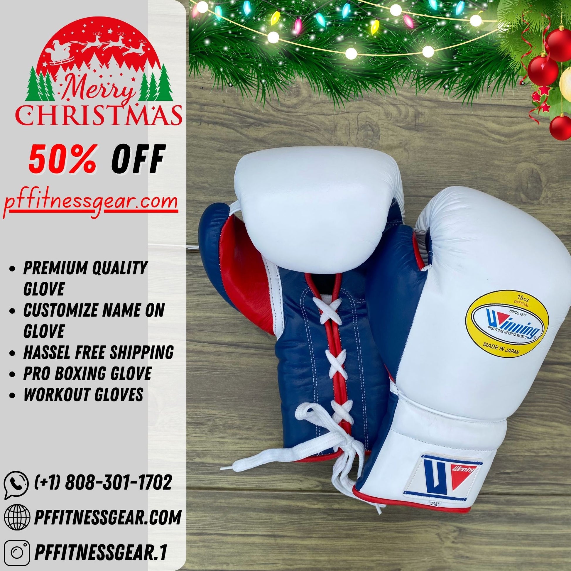 Winning Boxing Gloves, Winning Boxing gloves, White Blue Red Winning Lace-up Boxing Glove, Boxing Glove, Winning boxing gear, Winning gear, winning Boxing Glove, Winning Gloves, Winning Boxing Gear, PF Fitness gear, PFFITNESSGEAR, Gloves for Gym, Fight Gloves, Gift for Him, Gift for Son, Father days Gift, Black Friday Sale, Christmas Gift, Thanks Giving Gift, New Year Gift, Cyber sale, Valentine Gift, Gift for her, Gift for Daughter, Gym Gift, Fitness Gift, Motivational Gift, Lace-up, Winning Boxing Gear