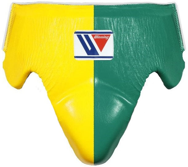 Winning Boxing Groin Guard Groin Protector Yellow Green
