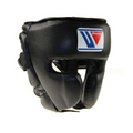 Winning Boxing Head guard face helmet Black