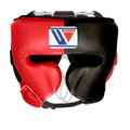 Winning Boxing Head guard face helmet Red Black