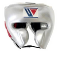 Winning Boxing Head guard face helmet Silver