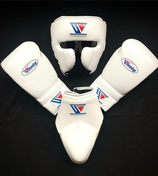 Winning Boxing set, Winning White Boxing gear, Winning Lace up Boxing Glove set, Boxing Glove set, Winning boxing gear set, Winning set, winning gear, winning Boxing Glove, Winning groins, Winning head Gear, winning Boxing Set, Focus pads, Gloves for Gym, Fight Gloves, Gift for Him, Gift for Son, Father days Gift, Black Friday Sale, Christmas Gift, Thanks Giving Gift, New Year Gift, Cyber sale, Valentine Gift, Gift for her, Gift for Daughter, Gym Gift, Fitness Gift, Motivational Gift, Winning Lace-up gloves