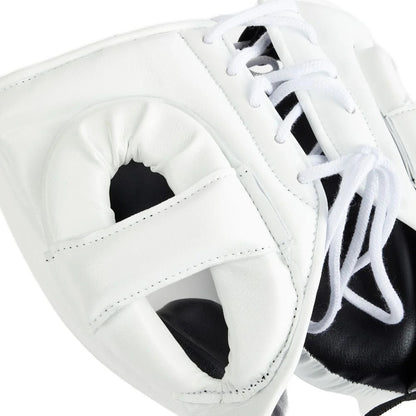Winning Head Gear, White Winning Protection Gear, Winning Head protectors, Winning face protectors, Winning boxing gear, Winning, PF Fitness Gear, PFFITNESSGEAR