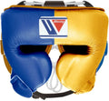 Winning Head guard face helmet Blue Gold