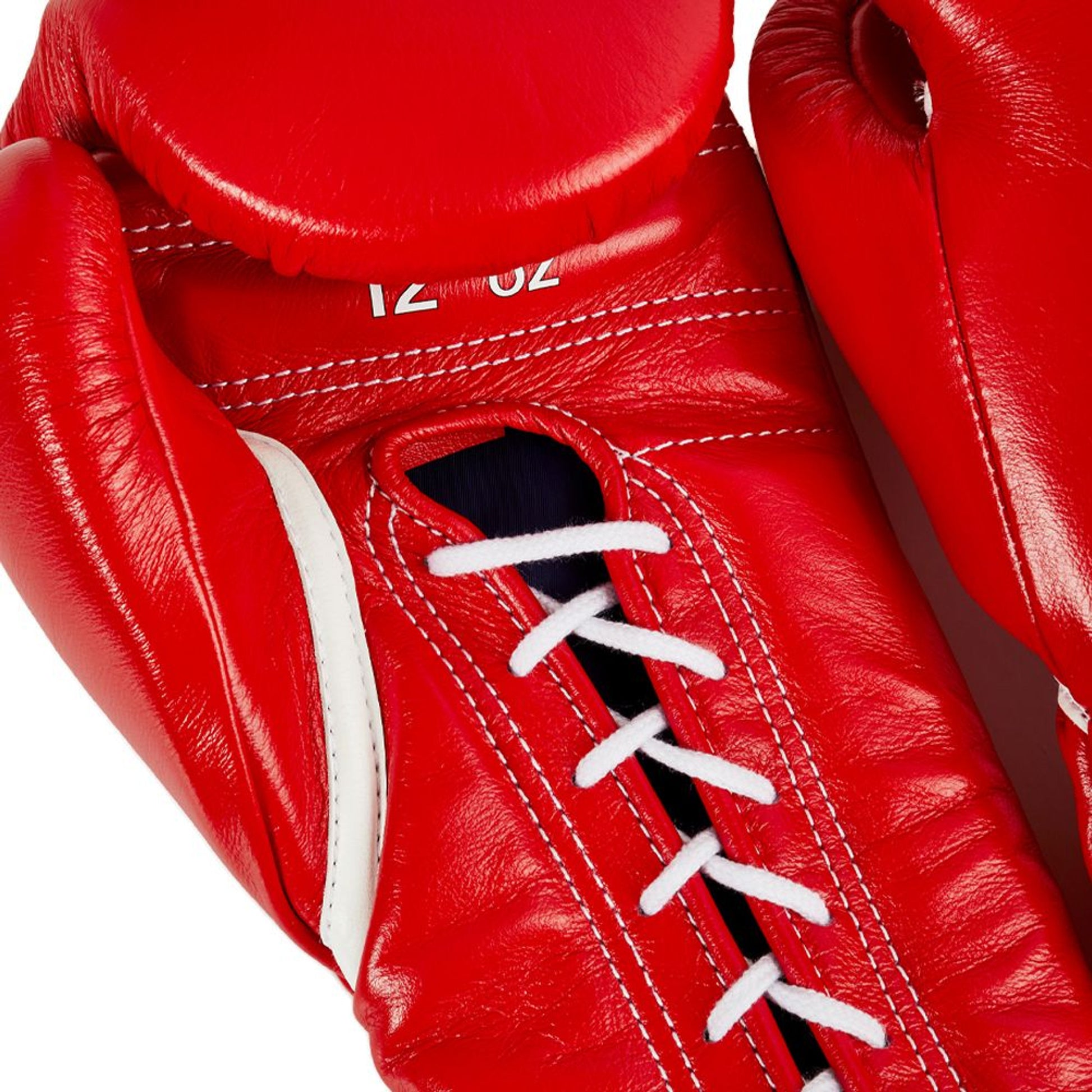 Winning Training boxing gloves Red Lace up - Velcro