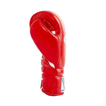 Winning Training boxing gloves Red Lace up - Velcro
