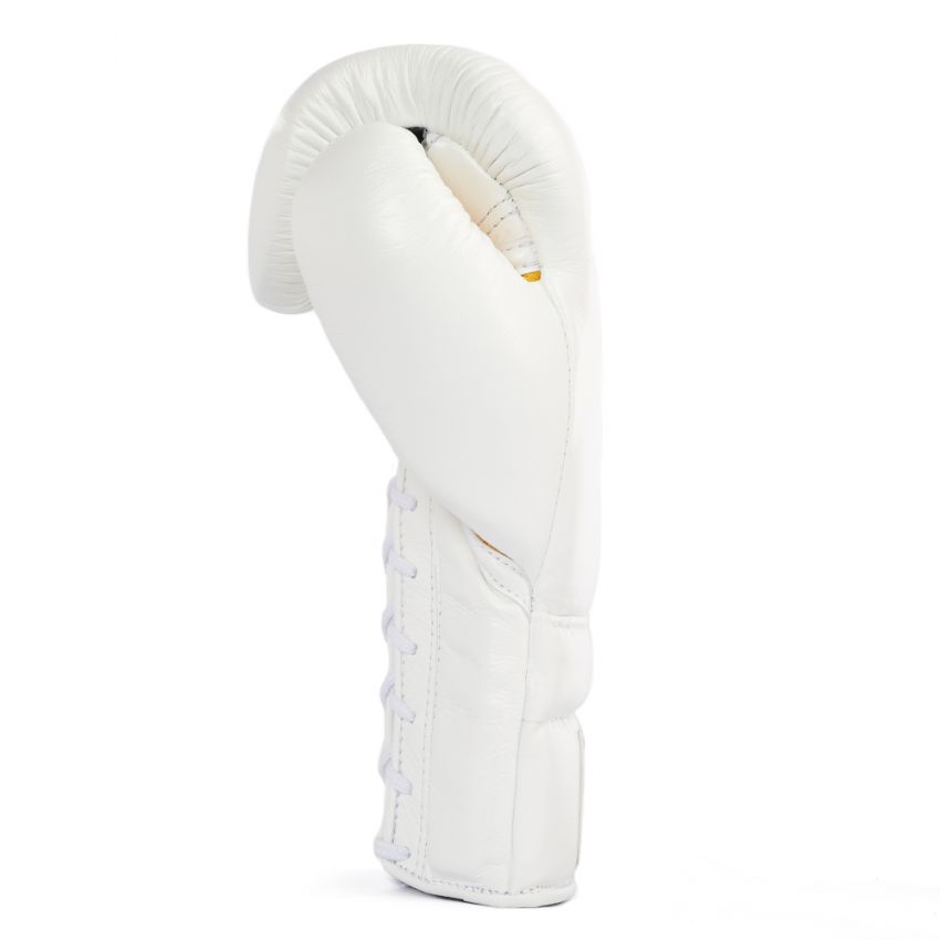Winning boxing gloves White Gold Leather