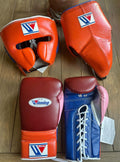 Winning boxing gloves Orange Leather  